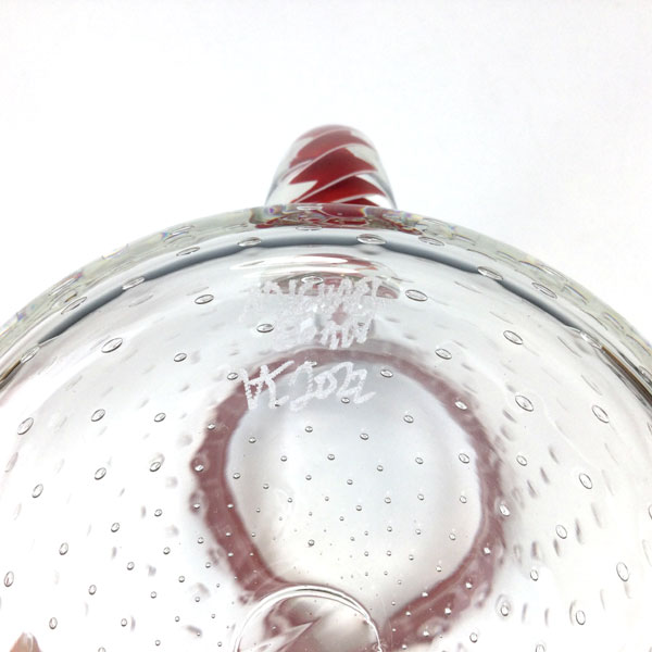 Christmas Pitcher with Cane Handle by Michael Egan